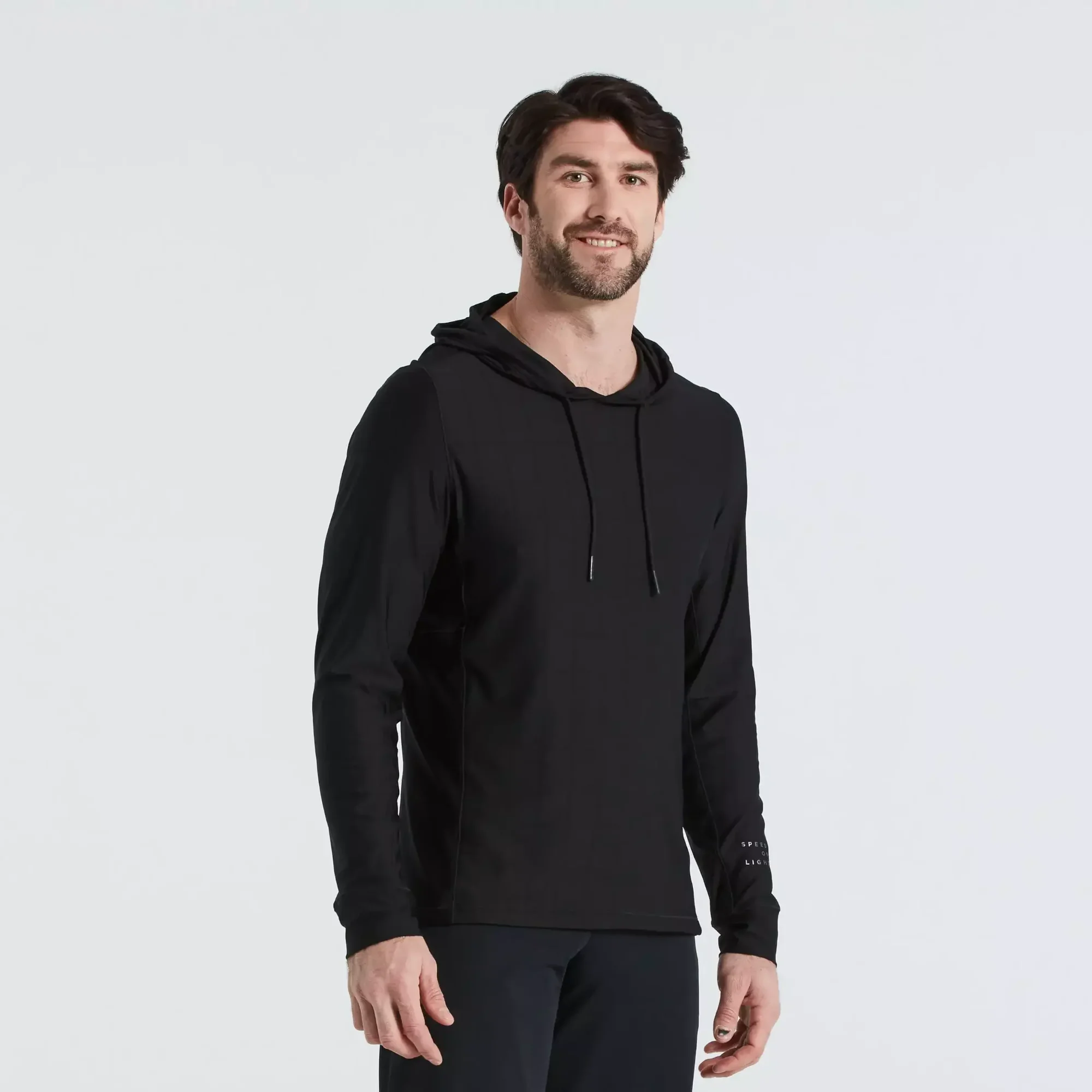 64621 560 app speed of light lightweight hoodie men dark wash m front 3 4