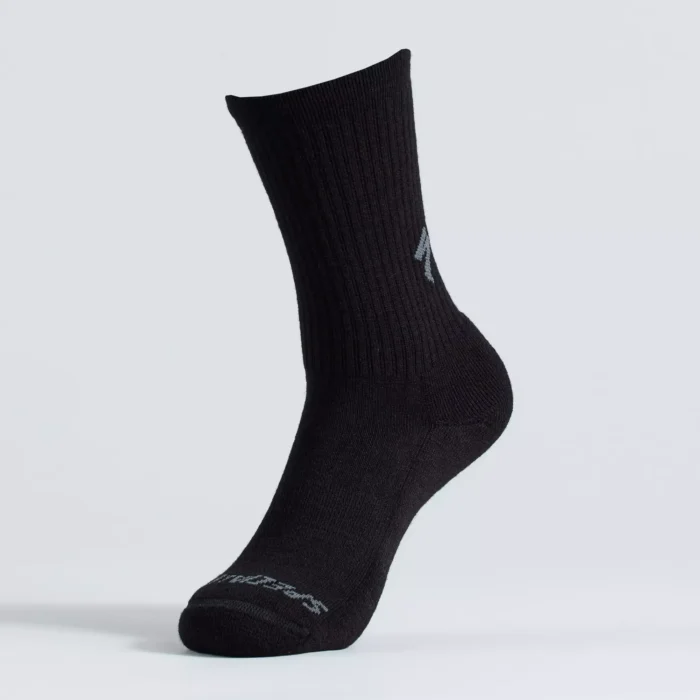 64722 330 app merino midweight tall sock blk m front 3 4
