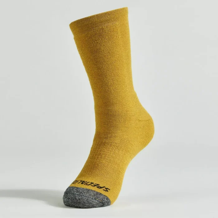 64723 130 app merino deep winter tall logo sock hrvgld front 3 4