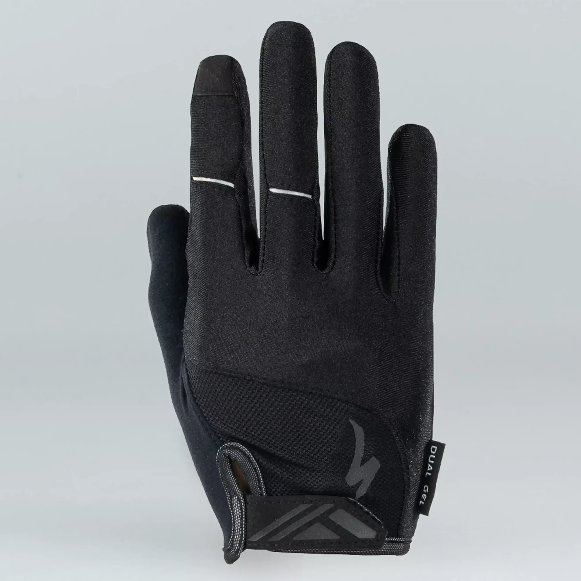 67119 100 glv bg dual gel glove lf blk m hero