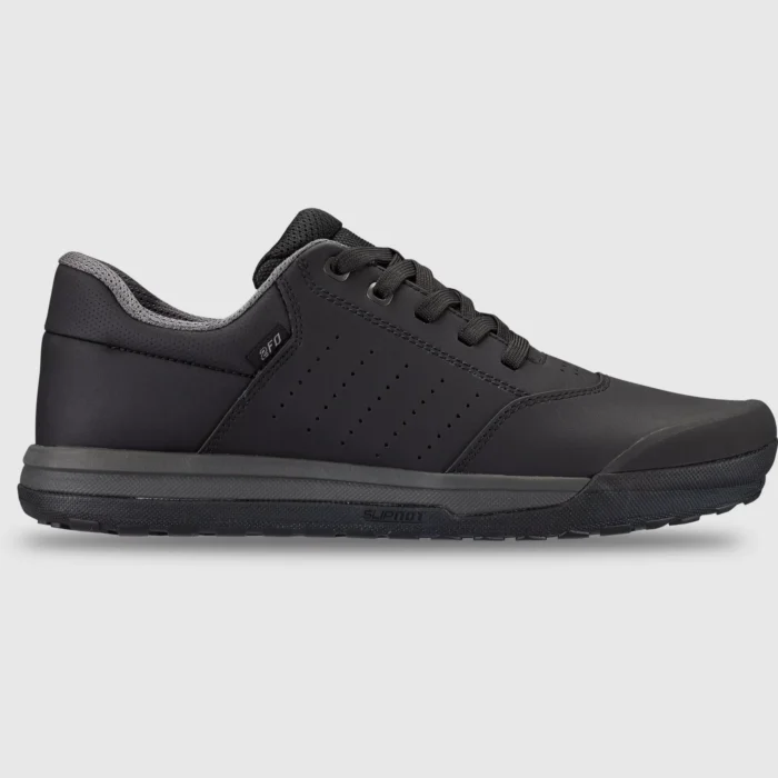 61623 704 shoe 2fo roost flat syn mtb shoe blk 44 hero