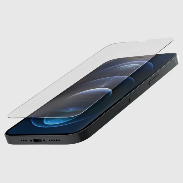 quad lock iphone 12 / 12 pro kijelzővédő üvegfólia